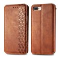 thumbnail image 3 of Étui pour iPhone 7 Plus, Couverture Portefeuille à Rabat Magnétique Protectrice - Marron, 3 of 5