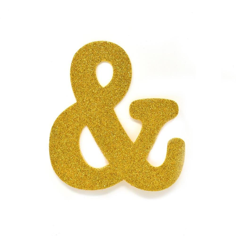 eva glitter foam letter cut out gold 4 12 inch 12 count