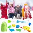 thumbnail image 2 of Kit para hacer bolas de nieve HUOGUO, juguetes de nieve de invierno para niños, 10 unidades, 2 of 5