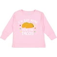 thumbnail image 3 of Inktastic I'm Just Here for the Tacos Cinco De Mayo Boys or Girls Long Sleeve Toddler T-Shirt, 3 of 5