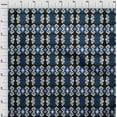 thumbnail image 3 of oneOone Polyester Lycra Fabric Diamond & Swirl Ikat Decor Fabric Printed BTY 56 Inch Wide, 3 of 4