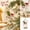 A001- Gold Star, variant on Christmas Door Decorations, Rustic Wall Decor Star with Gold Bells for Home Decoration