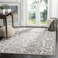 thumbnail image 7 of SAFAVIEH Cottage Kajus Floral Swirls Indoor/Outdoor Area Rug Grey/Light Grey, 4' x 6', 7 of 7