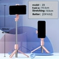 thumbnail image 3 of Portable Selfie Stick Phone Tripod, Light Rosy Selfie Stick For Smartphone, 3 of 5