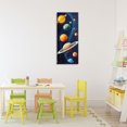 thumbnail image 3 of Stupell Industries Contemporary Galaxy Swirl Planetary Orbit Canvas Art, 13 x 30, by Creative Studio, 3 of 8