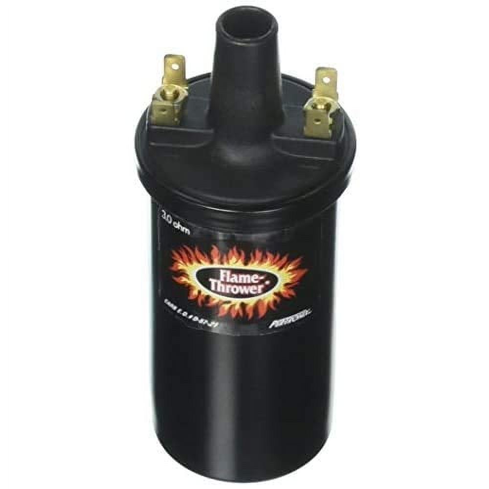Pertronix Black Oil Filled 40,000V Flame Thrower III Ignition Coil P/N 40511