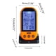 thumbnail image 4 of Xihbxyly Sonda Inalámbrica para Alimentos, Monitor Digital de Temperatura, Pantalla Lcd, Ajustes Preprogramados, para Asar a La Parrilla y Cocinar Carne, Sonda de Acero Inoxidable, Cable Calefactor d, 4 of 7