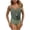 #0445-Army Green, variant on Bathing Suits for Women Draped Bust Adjustable Strap One Piece Swimwear Beach Getaway Style Stretchy Quick Dry Trendy Swimsuits Gift