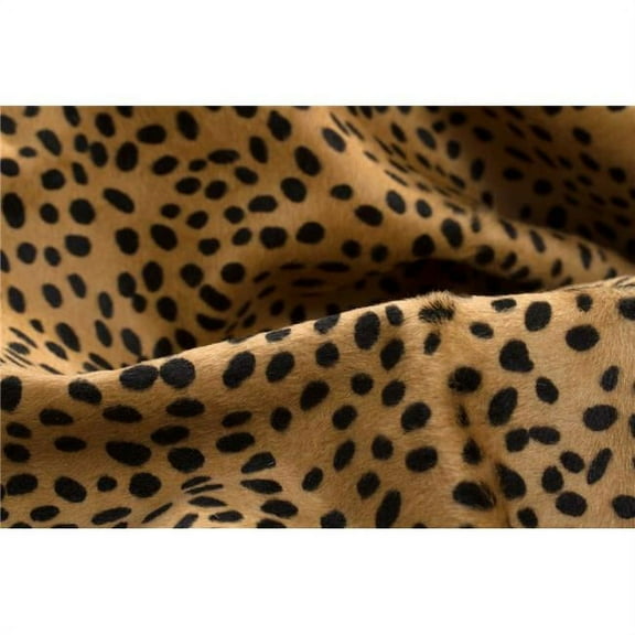 HomeRoots 317330 5 x 7 in. Cowhide Rug - Cheetah