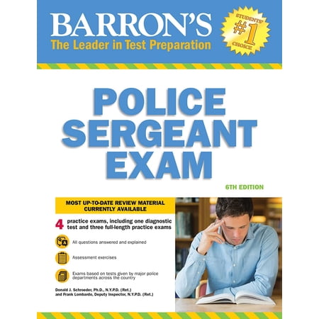Barron S Police Sergeant Examination Walmart Com