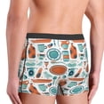 thumbnail image 4 of Bingfone Cute Tableware Men's Underwear - Casual Stretch Boxer Briefs-Small, 4 of 7