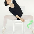 thumbnail image 4 of BESTYASH 5pcs Rhythmic Gymnastics Ribbon For Indoor Training Green Silk, 4 of 8