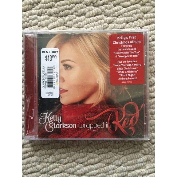 Viva - Kelly Clarkson - Wrapped In Red (2013) - Brand New - Cracks In Plastic Case