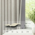 thumbnail image 5 of Blackout Linen Curtains 96 Inches Long for Living Room 2 Panel Set Black Out Light Blocking Back Tab Neutral Boho Farmhouse 96 Inch Curtain Drapes for Bedroom Window Earth Tone Stone Birch Taupe Tan, 5 of 18