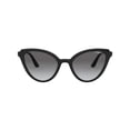 thumbnail image 3 of Gafas de sol Vogue Eyewear Top con montura azul transparente de 55 mm, 3 of 4