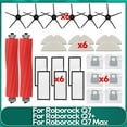 thumbnail image 2 of Fit For Roborock Q7 MAX+ / Q7+ / Q7 / T8 Main Side Brush Hepa Filter Mop Cloths Dust Bag Robot Vacuum Cleaner Accessories, 2 of 5