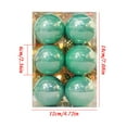 thumbnail image 3 of Nilvkv Christmas Balls 12PC Set 6CM/2.36" Christmas Tree Balls Durable and Shatterproof for Christmas Gifts, Christmas Decorations, 3 of 6