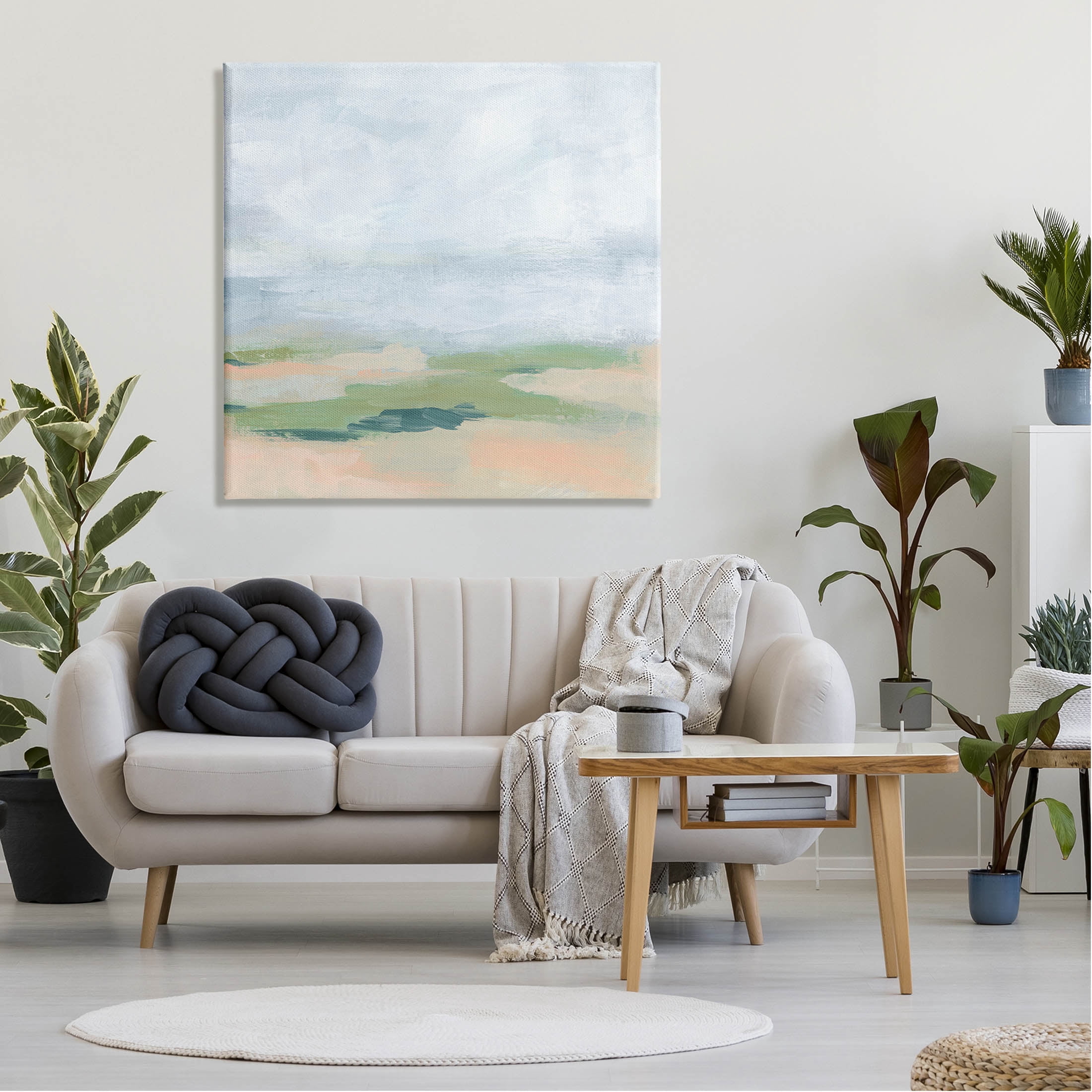 Stupell Industries Abstract Landscape Scenery Painting Gallery Wrapped Canvas Print Wall Art, Design by June Erica Vess