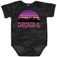 thumbnail image 3 of Inktastic Chicago Gifts Souvenirs for Kids Girls Baby Bodysuit, 3 of 5