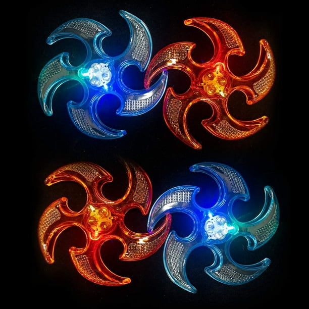 Kicko Rubbery Light-Up Star Toy for Outdoor Games, Party Favors, Prizes - 6 Inch, 4 Pack Kicko Rubbery Light-Up Star Toy for Outdoor Games, Party Favors, Prizes - 6 Inch, 4 Pack