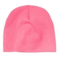thumbnail image 1 of Port Company CP91 Beanie Cap, Neon Pink Glo, OSFA, 1 of 1