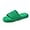 Green, variant on Womens Terry Towelling Slides Sandals Girls ladies Fashion Slip On House Shoes Slippers Platform Open Toe Multicolor Cute