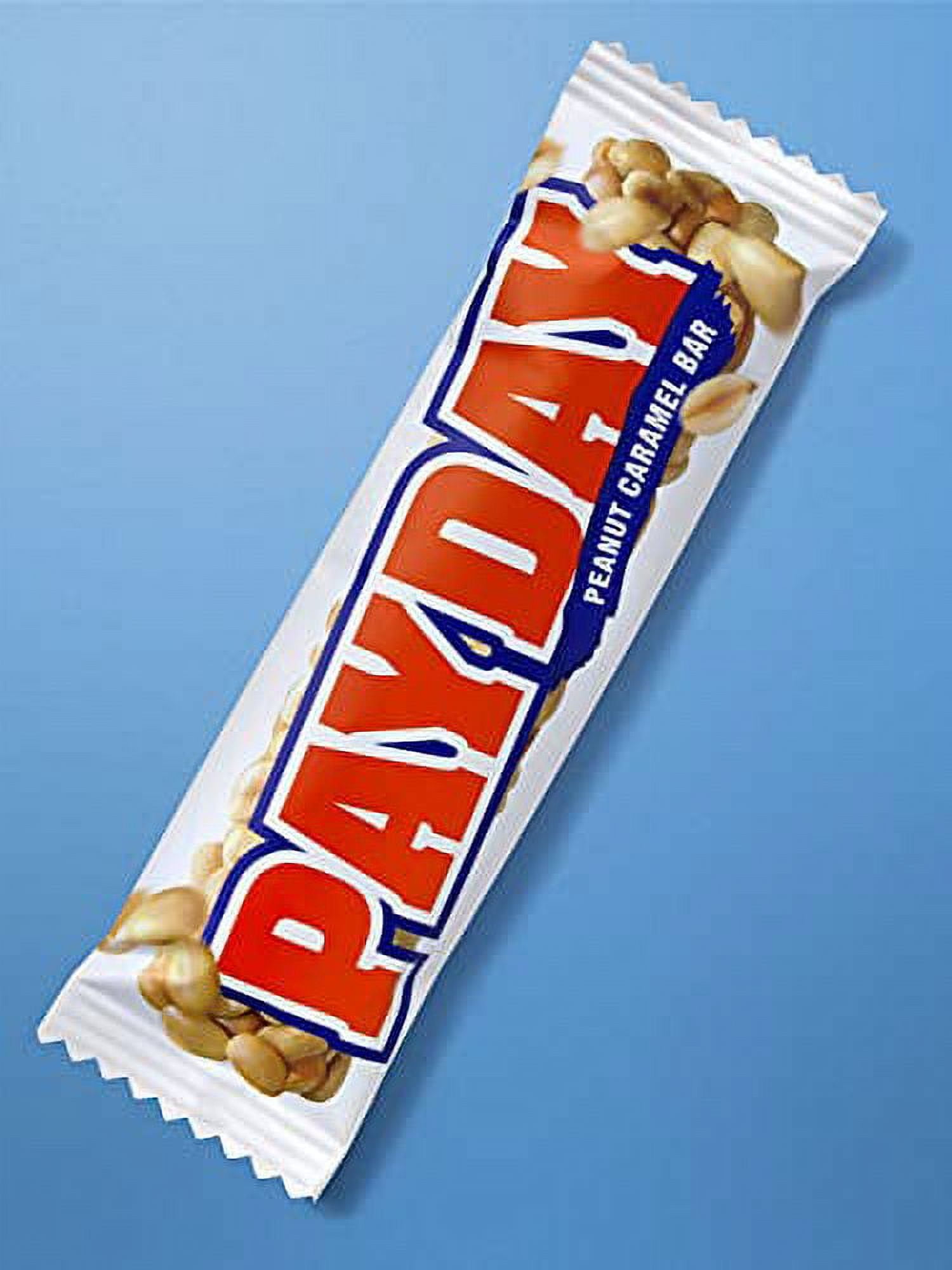Payday Peanut Caramel Candy Bars, 1.85 oz, 24 count