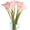 Pink, variant on 10pcs Calla Lilies Artificial Flower,26'' Long Stem Artificial Calla Lily Flowers,Realistic Arum Lilies for Wedding Bridal Bouquet Home Decor Centerpiece,White