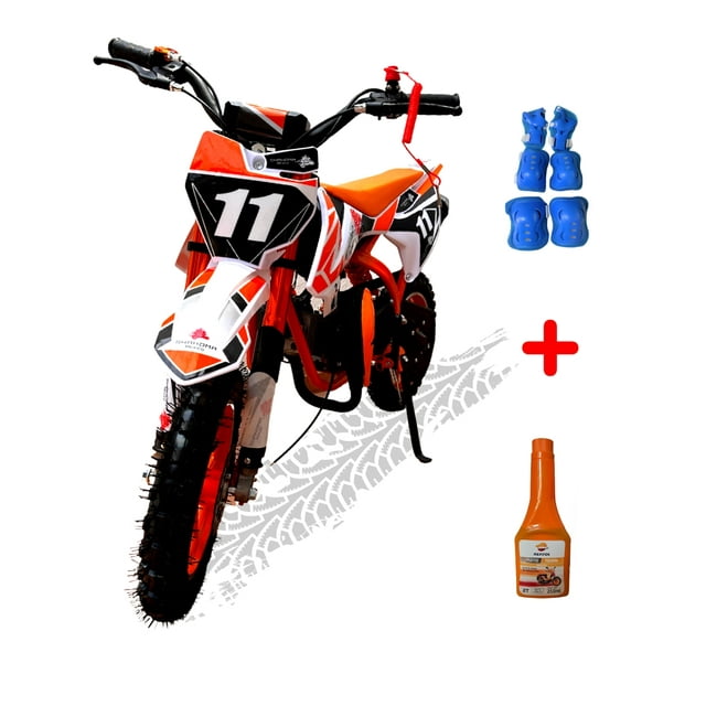 KIT Mini Moto Infantil Shahoma NTS01 SE Premium 49cc Naranja