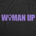 thumbnail image 2 of Womens Funny T Shirts Woman Up Awesome Girl Power Tee For Ladies Womens Graphic Tees, 2 of 9
