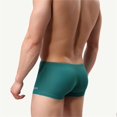 thumbnail image 2 of Gubotare Men's Bikini Swim Trunks Quick Dry Printed Swimsuit Beach Swimwear with Drawstring (Green,L), 2 of 4