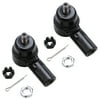 Detroit Axle - Front Outer Tie Rod Ends Replacement for Honda Civic CR-V - 2pc Set