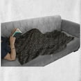 thumbnail image 6 of Vintage Soft Flannel Fleece Throw Blanket, Hand-drawn Watercolor Style Wild Meadow Flowers Rustic Rural Countryside Nature, Cozy Plush for Indoor and Outdoor Use, 50" x 60", Multicolor, by Ambesonne, 6 of 6