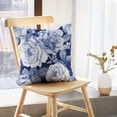 thumbnail image 5 of LALILO Throw Pillow Covers Flowers Roses Floral Vintage With Cushion Cover 18" x 18", 2 Pack, 5 of 6