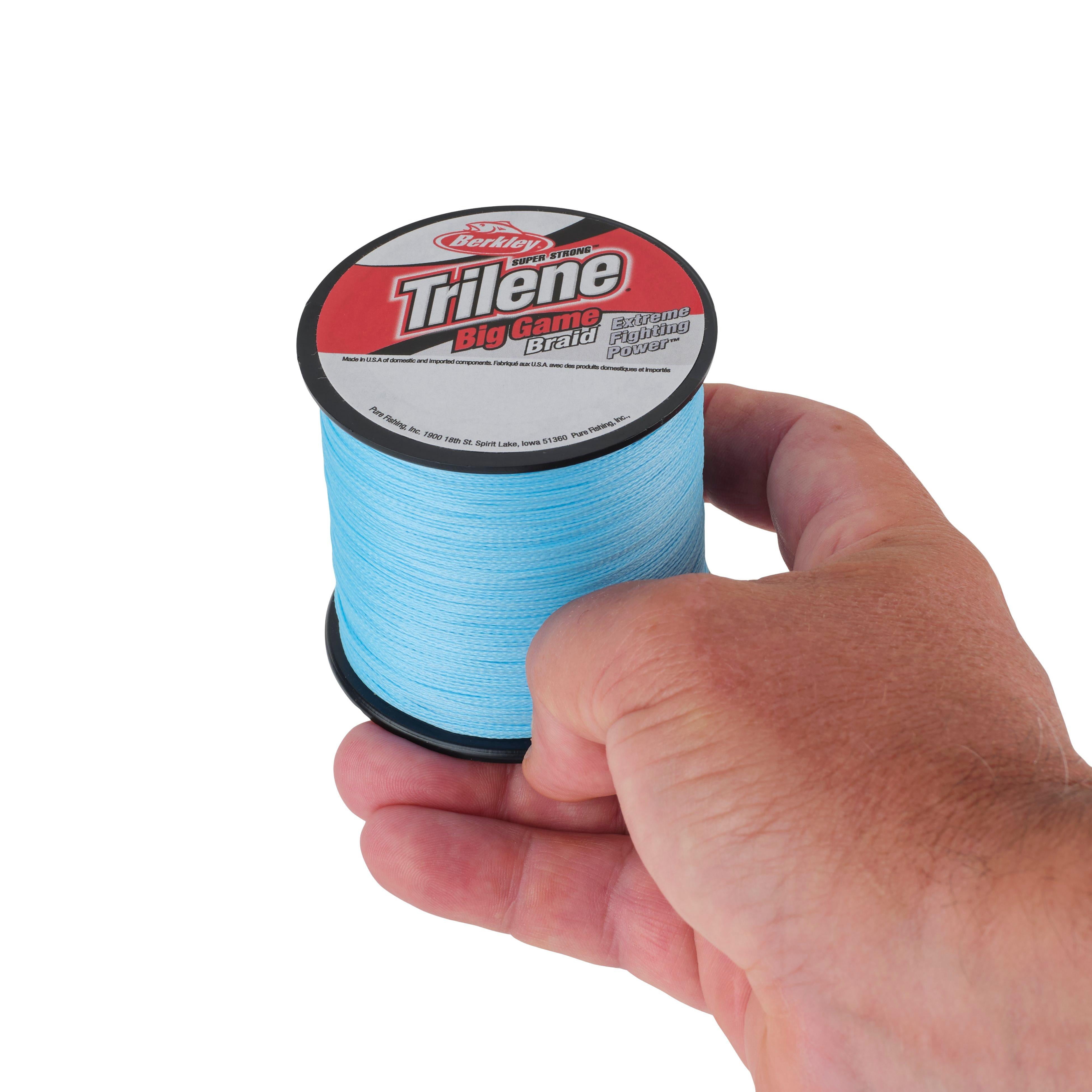 Berkley Trilene® Big Game™ Braid Fishing Line, Ocean Blue, 80 lb Test Strength, 330 yd