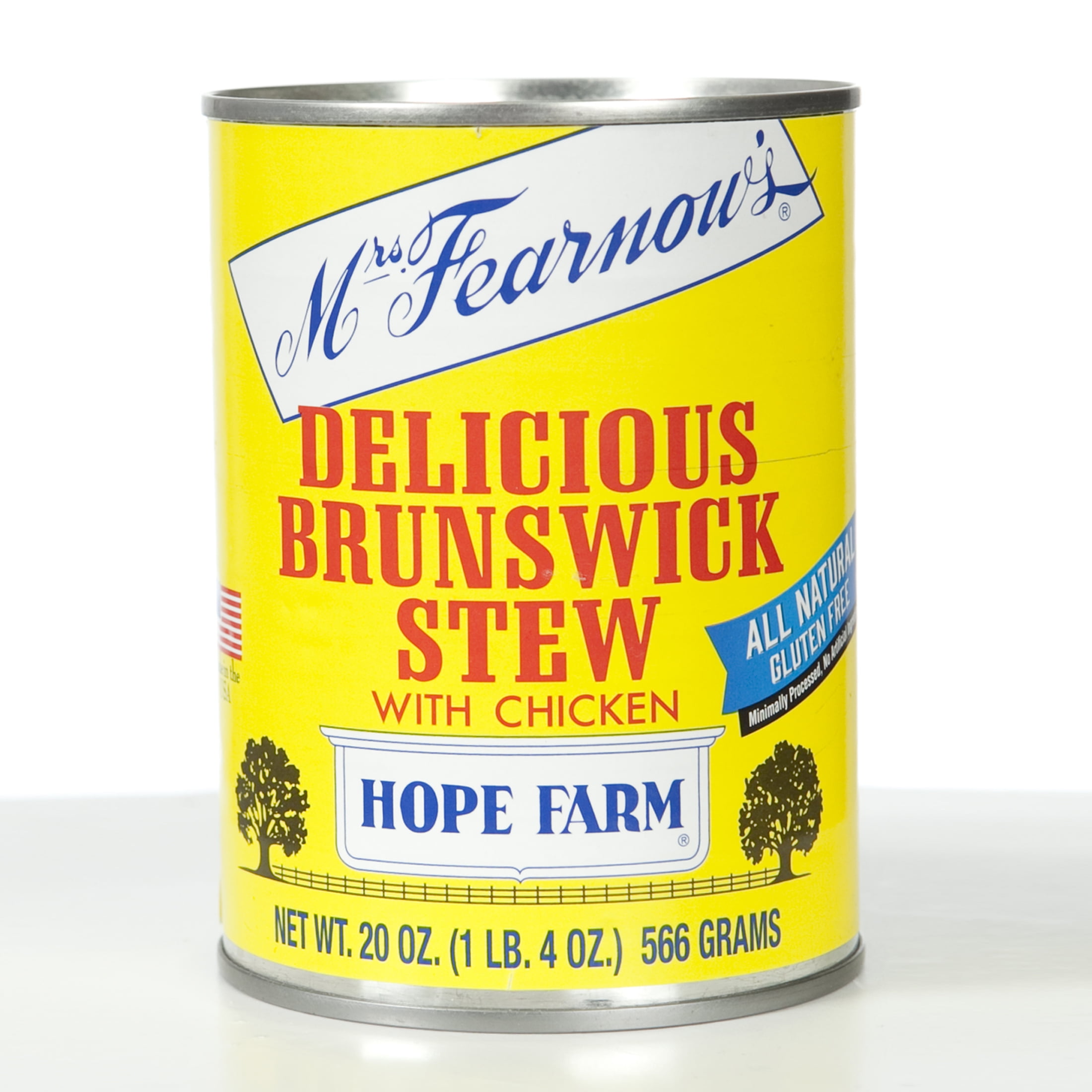 (3 pack) Mrs. Fearnow’s Brunswick Stew with Chicken, Carolina Made by Boone Brands, 20 oz Can – Just Heat and Serve (Shelf-Stable, New)