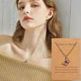 ZAROYEAX The Simple and Delicate Design of The Alloy Butterfly Necklace