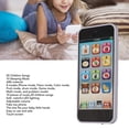 thumbnail image 3 of Teléfono Celular De Juguetes Para Niños, Pantalla Táctil, Iluminación LED Colorida, Teléfono Inteligente De Juguete Para Niños Con Cable USB Para Captar La Atención Del, 3 of 8
