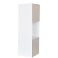 thumbnail image 2 of Style Selections 35.9-Inches H x 12.24-Inches W x 11.63-Inches D White Stackable Wood laminate 3 Cube organizer, 2 of 8