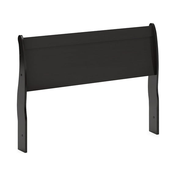 Signature Design by Ashley Casual Huey Vineyard Queen Sleigh Headboard Black