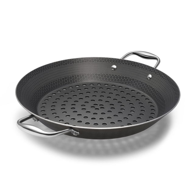Sartén HexClad, híbrida, antiadherente, para barbacoa, lavavajillas, 900 °F