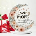 thumbnail image 2 of Mother'S Day Tabletop Ornament Acrylic Sign Table Decorations Mothers Day Gifts 2D Acrylic Plaque Gift for Mom Mama Birthday Gift Romantic Thank You Sign for Bedroom Living Room Home Decor, 2 of 6