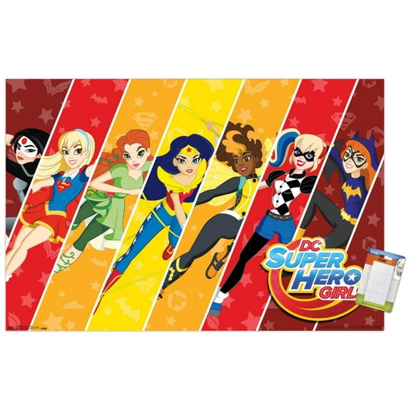 DC Comics TV - DC Superhero Girls - League Wall Poster, 22.375" x 34"