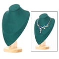 thumbnail image 6 of Counter Top Jewlery Display Stand Wooden Bust Pendants Holder Case, Easy to Use, 6 of 8