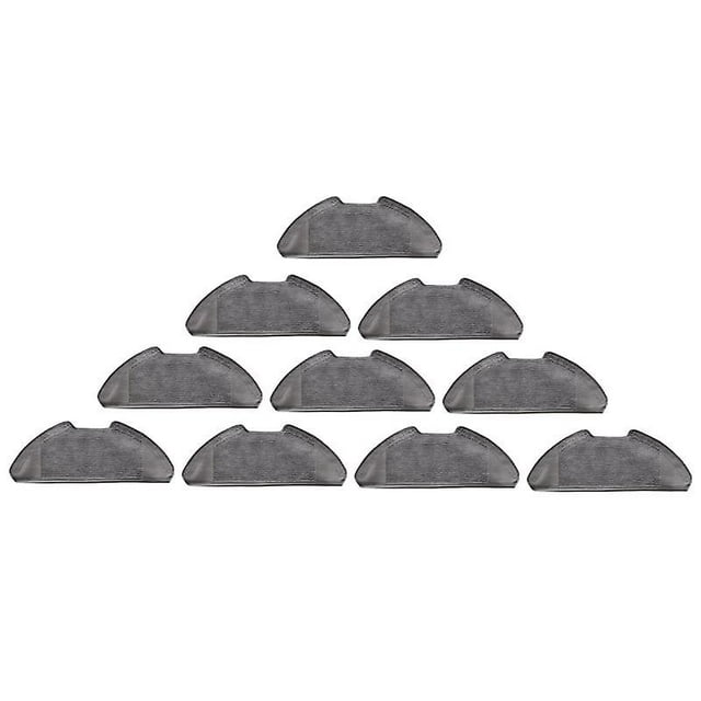 10pcs Washable Mop Cloth For Xiaomi Mijia 2pro/mjsts1/stytj02zhm