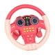 thumbnail image 4 of Volante simulado, volante eléctrico, juguete para niños de 1 a 2 años. rojo, 4 of 9