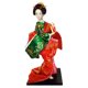 thumbnail image 1 of Figura humana de 12 pulgadas, figura de geisha, muñeca de kimono de seda, adornos de estilo de boda para restaurante, regalos decorativos de escritorio, 1 of 6
