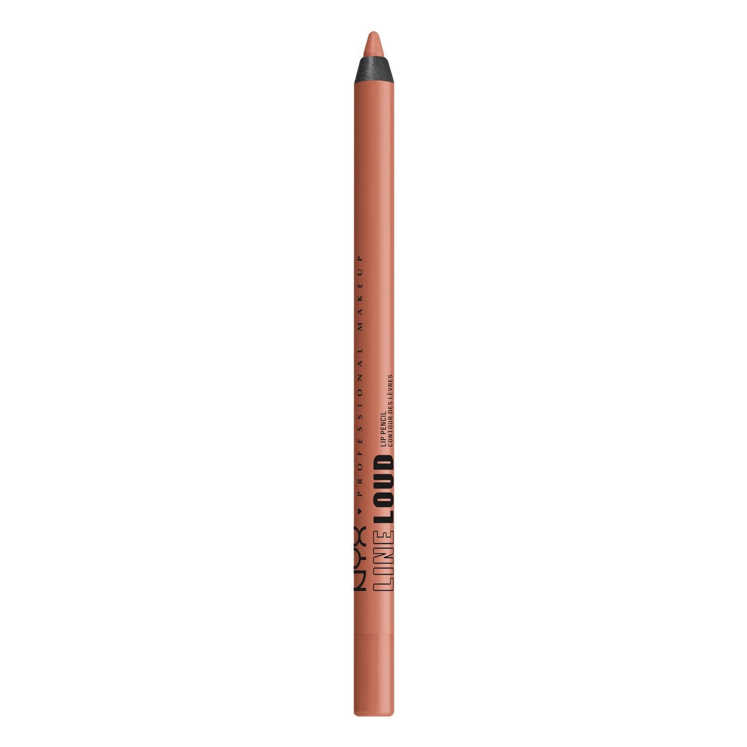 Line Loud Waterproof Lip Liner Pencil, Infused with Vitamin E, Vegan Formula, Transfer & Fade resistant lip liner