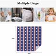 thumbnail image 4 of 4th of July Cloth Napkins,Independence Day Blue White Red Stripes Country Star Washable and Reusable Dinner Napkins Set of 4,Table Napkin for Kitchen Party Birthday Wedding Hotel Housewarming 20"x20", 4 of 8