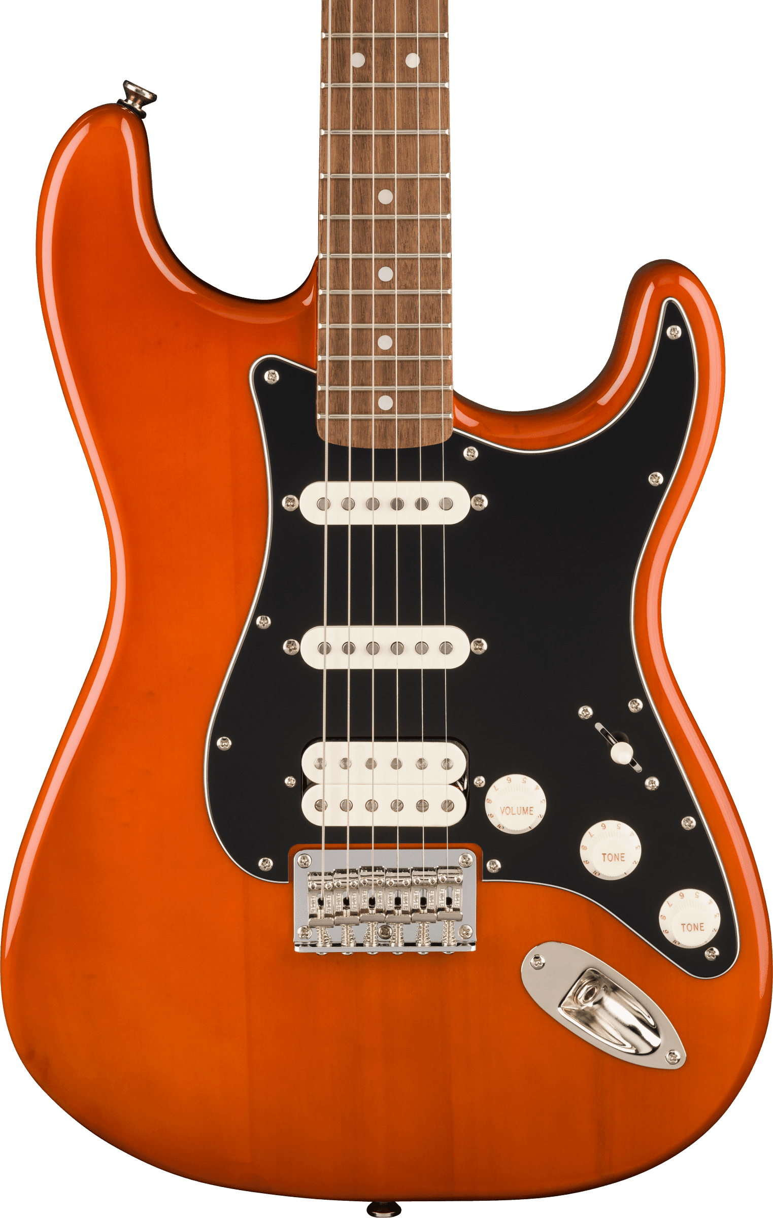Squier Classic Vibe '70s Stratocaster HT HSS Electric Guitar, Laurel Fingerboard, Mocha